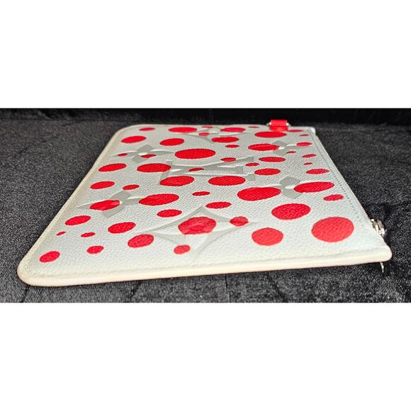 Louis Vuitton Yayoi Kusama Monogram Empreinte Neverfull Red Dots Pouch - Picture 8 of 11
